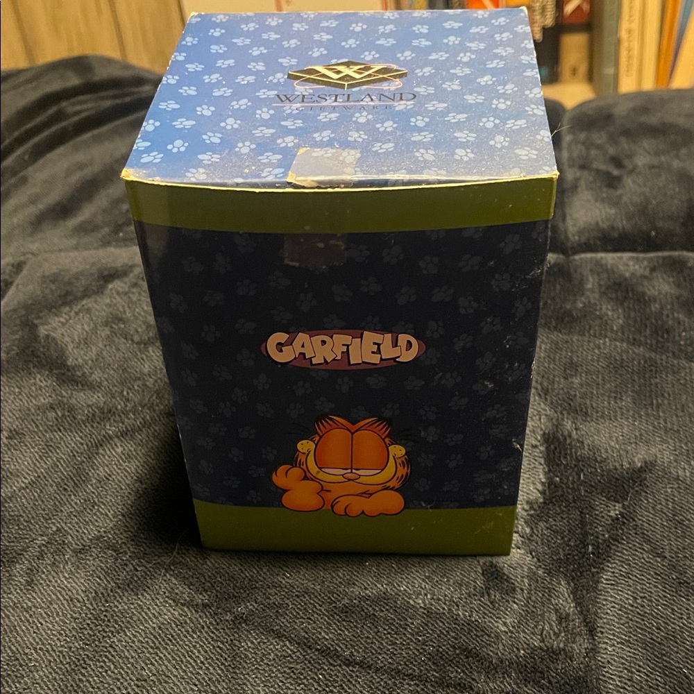 Garfield Blue and Green Decorative Box